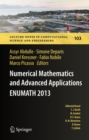 Image for Numerical Mathematics and Advanced Applications - ENUMATH 2013: Proceedings of ENUMATH 2013, the 10th European Conference on Numerical Mathematics and Advanced Applications, Lausanne, August 2013