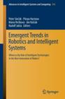 Image for Emergent Trends in Robotics and Intelligent Systems