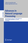 Image for Advances in Natural Language Processing: 9th International Conference on NLP, PolTAL 2014, Warsaw, Poland, September 17-19, 2014. Proceedings : 8686