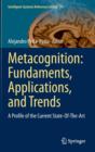 Image for Metacognition: Fundaments, Applications, and Trends
