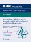 Image for 6th European Conference of the International Federation for Medical and Biological Engineering: MBEC 2014, 7-11 September 2014, Dubrovnik, Croatia
