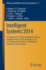 Image for Intelligent Systems&#39;2014 : Proceedings of the 7th IEEE International Conference Intelligent Systems IS&#39;2014, September 24-26, 2014, Warsaw, Poland, Volume 1: Mathematical Foundations, Theory, Analyses