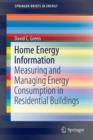 Image for Home Energy Information