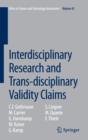 Image for Interdisciplinary Research and Trans-disciplinary Validity Claims