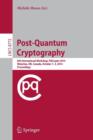 Image for Post-Quantum Cryptography : 6th International Workshop, PQCrypto 2014, Waterloo, ON, Canada, October 1-3, 2014. Proceedings