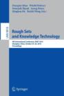 Image for Rough Sets and Knowledge Technology : 9th International Conference, RSKT 2014, Shanghai, China, October 24-26, 2014, Proceedings