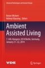 Image for Ambient Assisted Living: 7. AAL-Kongress 2014 Berlin, Germany, January 21-22, 2014