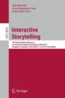 Image for Interactive Storytelling : 7th International Conference on Interactive Digital Storytelling, ICIDS 2014, Singapore, Singapore, November 3-6, 2014, Proceedings