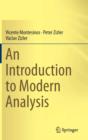 Image for An introduction to modern analysis