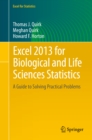 Image for Excel 2013 for biological and life sciences statistics: a guide to solving practical problems