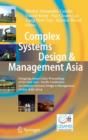 Image for Complex Systems Design &amp; Management Asia