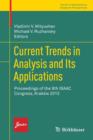 Image for Current Trends in Analysis and Its Applications