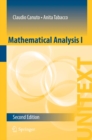 Image for Mathematical analysis I : volume 84