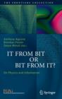 Image for It from bit or bit from it?  : on physics and information
