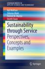 Image for Sustainability through Service: Perspectives, Concepts and Examples