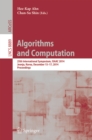 Image for Algorithms and Computation: 25th International Symposium, ISAAC 2014, Jeonju, Korea, December 15-17, 2014, Proceedings