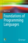 Image for Foundations of programming languages