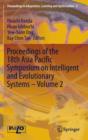 Image for Proceedings of the 18th Asia Pacific Symposium on Intelligent and Evolutionary Systems - Volume 2