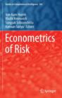 Image for Econometrics of Risk