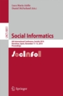 Image for Social Informatics: 6th International Conference, SocInfo 2014, Barcelona, Spain, November 11-13, 2014, Proceedings