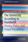 Image for The University According to Humboldt