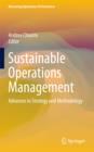 Image for Sustainable Operations Management: Advances in Strategy and Methodology