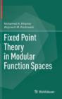 Image for Fixed Point Theory in Modular Function Spaces