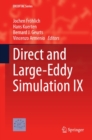 Image for Direct and large-eddy simulation IX