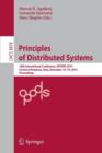 Image for Principles of Distributed Systems : 18th International Conference, OPODIS 2014, Cortina d&#39;Ampezzo, Italy, December 16-19, 2014. Proceedings