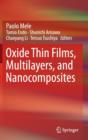 Image for Oxide Thin Films, Multilayers, and Nanocomposites