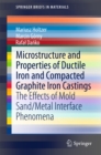 Image for Microstructure and Properties of Ductile Iron and Compacted Graphite Iron Castings: The Effects of Mold Sand/Metal Interface Phenomena