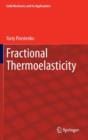 Image for Fractional Thermoelasticity