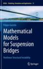 Image for Mathematical Models for Suspension Bridges : Nonlinear Structural Instability