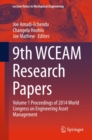 Image for 9th WCEAM Research Papers: Volume 1 Proceedings of 2014 World Congress on Engineering Asset Management