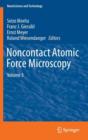 Image for Noncontact atomic force microscopyVolume 3