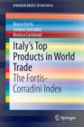 Image for Italy&#39;s top products in world trade  : the Fortis-Corradini Index