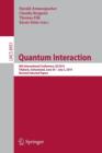 Image for Quantum interaction  : 8th International Conference, QI 2014, Filzbach, Switzerland, June 30 - July 3, 2014