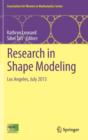 Image for Research in Shape Modeling
