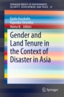 Image for Gender and Land Tenure in the Context of Disaster in Asia