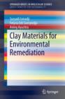 Image for Clay materials for environmental remediation