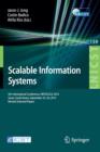 Image for Scalable information systems  : 5th International Conference, INFOSCALE 2014, Seoul, South Korea, September 25-26, 2014