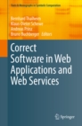 Image for Correct Software in Web Applications and Web Services