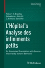 Image for L&#39;Hopital&#39;s Analyse des infiniments petits: An Annotated Translation with Source Material by Johann Bernoulli