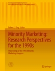 Image for Minority Marketing: Research Perspectives for the 1990s: Proceedings of the 1993 Minority Marketing Congress