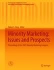 Image for Minority Marketing: Issues and Prospects