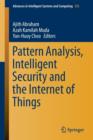 Image for Pattern Analysis, Intelligent Security and the Internet of Things