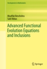 Image for Advanced Functional Evolution Equations and Inclusions : volume 39