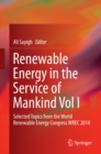 Image for Renewable Energy in the Service of Mankind Vol I: Selected Topics from the World Renewable Energy Congress WREC 2014
