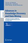Image for Advances in Knowledge Discovery and Data Mining : 19th Pacific-Asia Conference, PAKDD 2015, Ho Chi Minh City, Vietnam, May 19-22, 2015, Proceedings, Part II