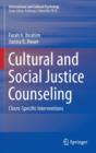 Image for Cultural and Social Justice Counseling